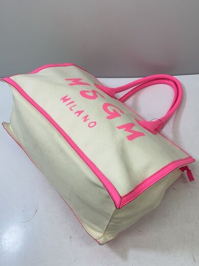 商品画像：MSGM KIDS/トートバッグ/キャンバス/PNK/MS029350 6