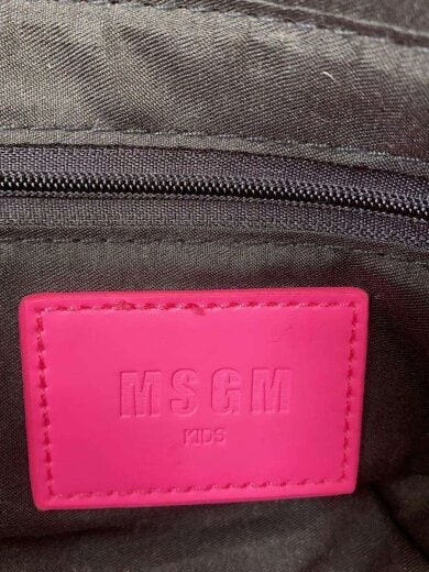 商品画像：MSGM KIDS/トートバッグ/キャンバス/PNK/MS029350 7