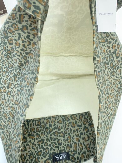 画像：A.P.C.A.P.C/トートバッグ/コットン/KHK/レオパード6