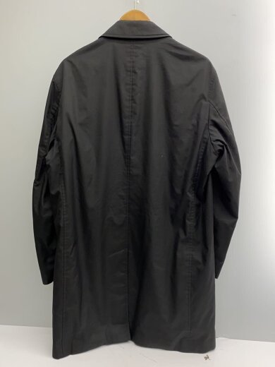 商品画像：ステンカラーコート/M/ポリエステル/BLK/無地 2
