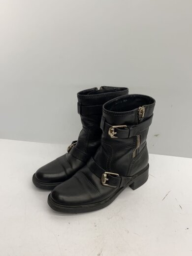 商品画像：履きジワ・ソール減り有/ブーツ/36.5/BLK/レザー/246702// 2