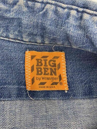 商品画像：長袖シャツ/--/デニム/IDG/無地 3