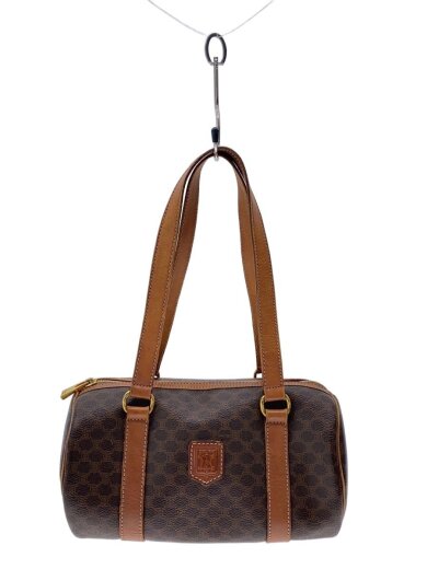 商品画像：マカダムミニボストン/持ち手変色有/BRW/角擦れ有 1