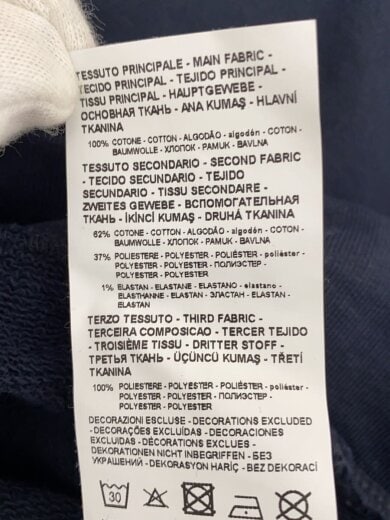 商品画像：パーカー/M/コットン/NVY/無地 5