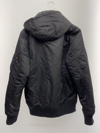 商品画像：ミリタリージャケット/XL/ナイロン/BLK/無地 2