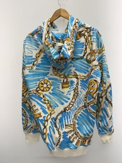 商品画像：ジップパーカー/--/コットン/BLU 2