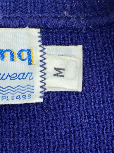 商品画像：VIKINQ/ニット・セーター(厚手)/M/アクリル/NVY/無地 4