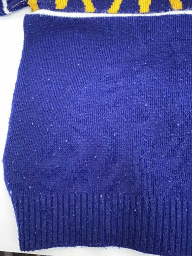 商品画像：VIKINQ/ニット・セーター(厚手)/M/アクリル/NVY/無地 7