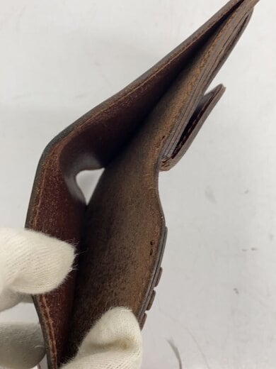 商品画像：2つ折り財布/レザー/BRD/無地/メンズ 6