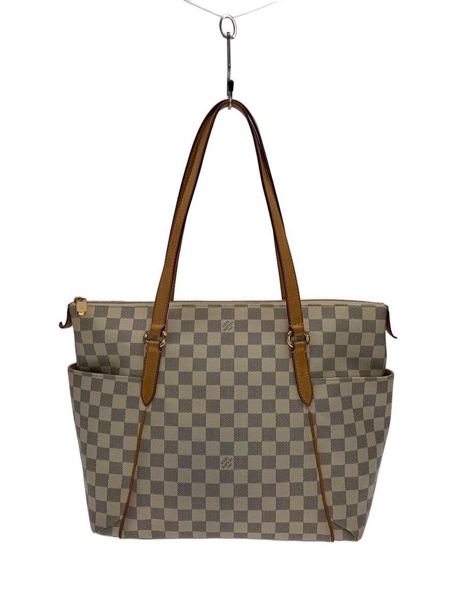 LOUIS VUITTON / トータリーMM_ダミエ・アズール/PVC/WHT