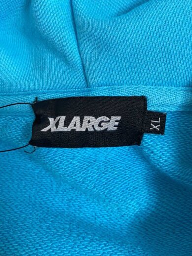 商品画像：パーカー/XL/コットン/BLU/無地/01201210 3