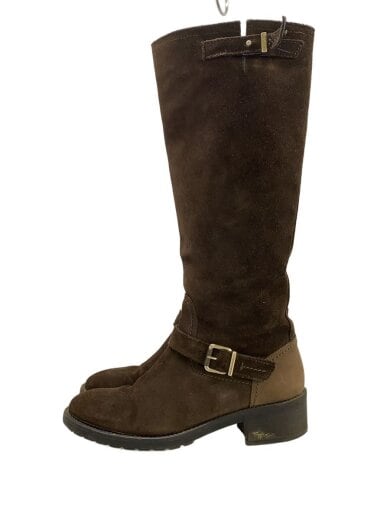 商品画像：ロングブーツ/24cm/BRW/スウェード/FW56818328 1