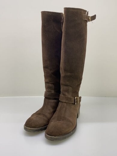 商品画像：ロングブーツ/24cm/BRW/スウェード/FW56818328 2