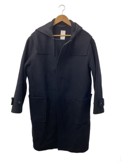 商品画像：コート/38/ウール/BLK/ボタン磁石 1