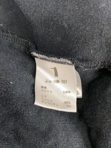 商品画像：スウェット/1/コットン/BLK/JIE-10W-T07 4