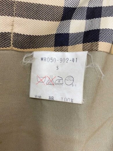 商品画像：ステンカラーコート/S/コットン/KHK/wr050-902-41 4