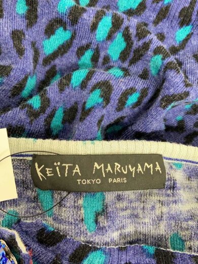 商品画像：カーディガン(薄手)/2/ウール/BLU/アニマル/j601-33001jh 3