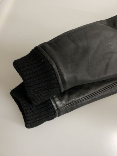 商品画像：スタジャン/2/レザー/BLK 5