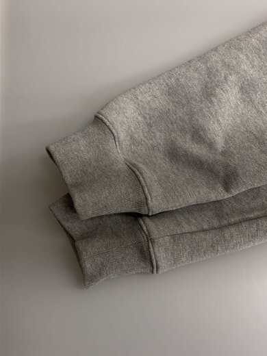 商品画像：ジップパーカー/M/コットン/GRY/無地/UE52TR420G 5