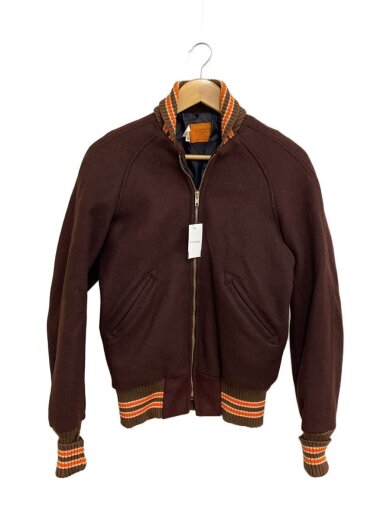 商品画像：スタジャン/34/ウール/BRW 1