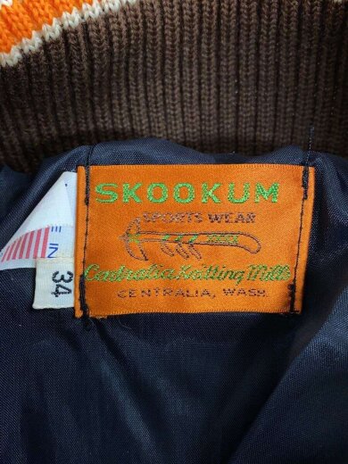 商品画像：スタジャン/34/ウール/BRW 3