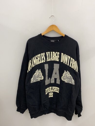 商品画像：スウェット/L/コットン/BLK/101221012007 1