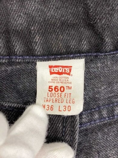 商品画像：ボトム/36/デニム/BLK 5