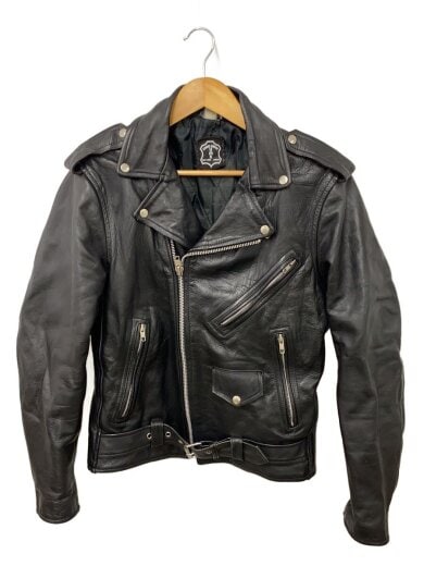 商品画像：レザージャケット・ブルゾン/--/レザー/BLK/UMR 1