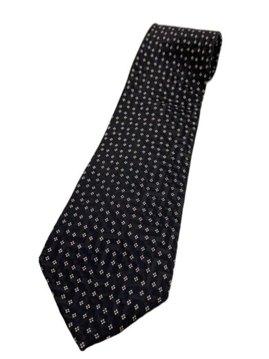 商品画像：ネクタイ/シルク/BLK/メンズ 1