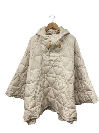 商品画像：ダウンジャケット_ND2258N/L/ポリエステル/WHT/無地 1