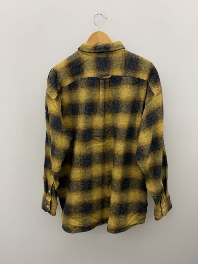 商品画像：BIGSHADOW/ネルシャツ/--/コットン/YLW/チェック/F32120-SH06 2