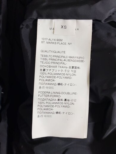 商品画像：ダウンジャケット/XS/ナイロン/BLK/無地 4