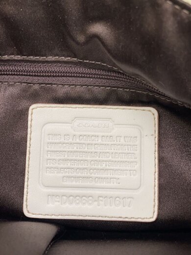 商品画像：ショルダーバッグ_ハンプトンズ_エンボスドシグネチャー_ホワイトレザー/--/CML 5