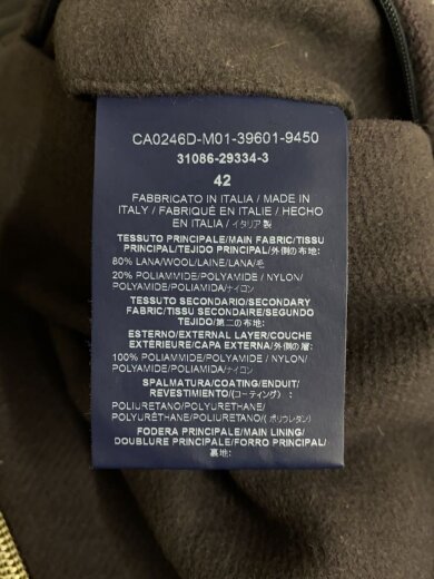 商品画像：素材切替ダウンコート/42/ナイロン/GRY/CA0246D-M01-39601-9450 4