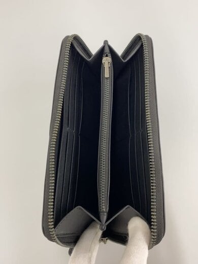 商品画像：長財布/レザー/BLK/モノグラム/メンズ 4