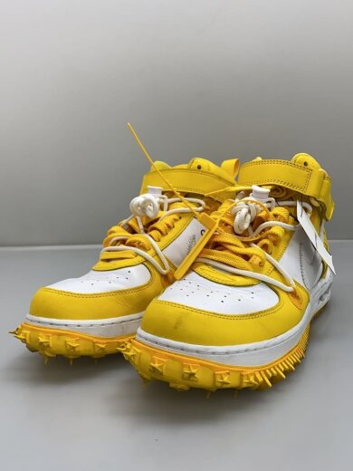 商品画像：OFF-WHITE X AIR FORCE 1 MID_オフホワイト X エアフォース 1 ミッド/28cm/YLW 2