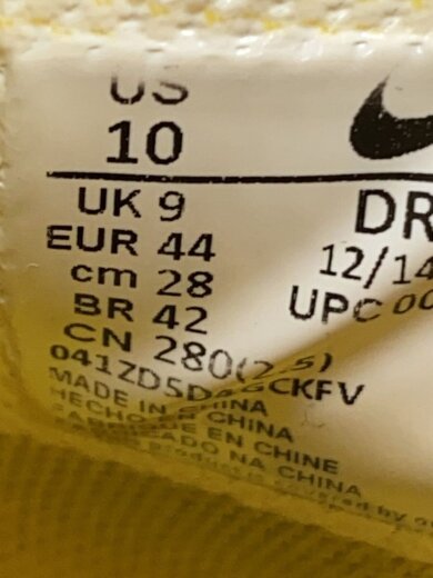 商品画像：OFF-WHITE X AIR FORCE 1 MID_オフホワイト X エアフォース 1 ミッド/28cm/YLW 5