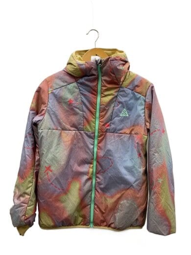 商品画像：ダウンジャケット/L/ポリエステル/マルチカラー/総柄/DQ8728-569// 1