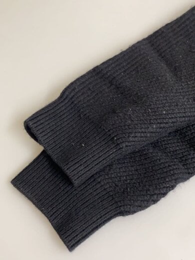 商品画像：ニット・セーター(厚手)/S/ウール/BLK/無地// 5