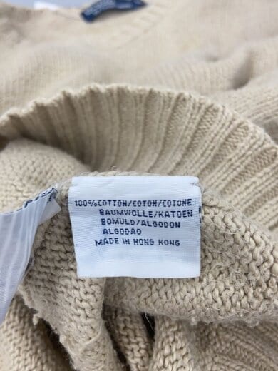 商品画像：ニット・セーター(厚手)/XL/コットン/BEG// 4