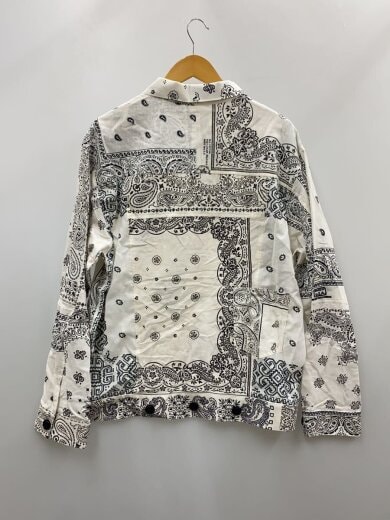 商品画像：長袖シャツ/3/コットン/WHT/ペーズリー// 2