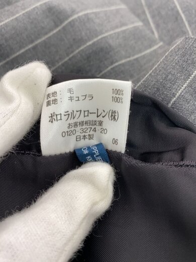 商品画像：セットアップ/2/ウール/GRY/ストライプ 7