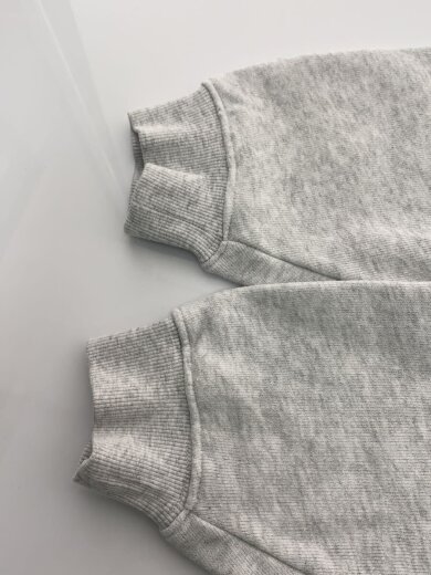 商品画像：スウェット/L/コットン/GRY/無地/24-010-340-0004-3-0 5