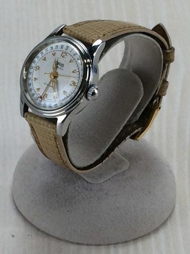 画像：ORISポインターデイト 自動巻腕時計 7405/アナログ/レザー/ケース付2