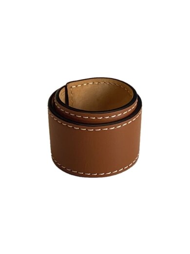 商品画像：スモールスラップブレスレット/レザー/BRW/レディース// 1