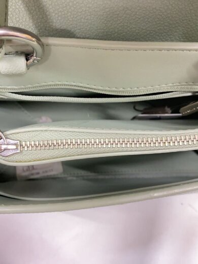 画像：CHARLES&KEITHショルダーバッグ/--/GRN/無地/ck2-802706606