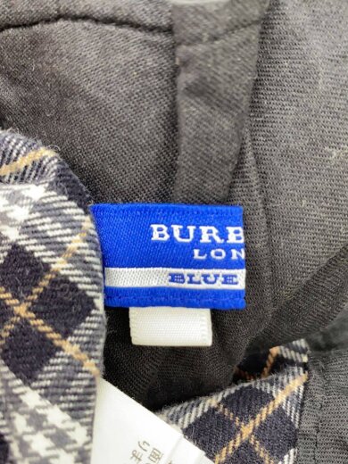 商品画像：長袖ワンピース/38/コットン/BLK/チェック/E1J23-467-09 3