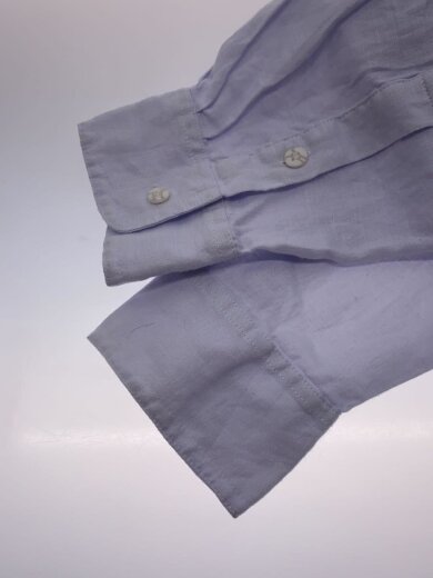 商品画像：長袖シャツ/XL/コットン/BLU/無地// 4