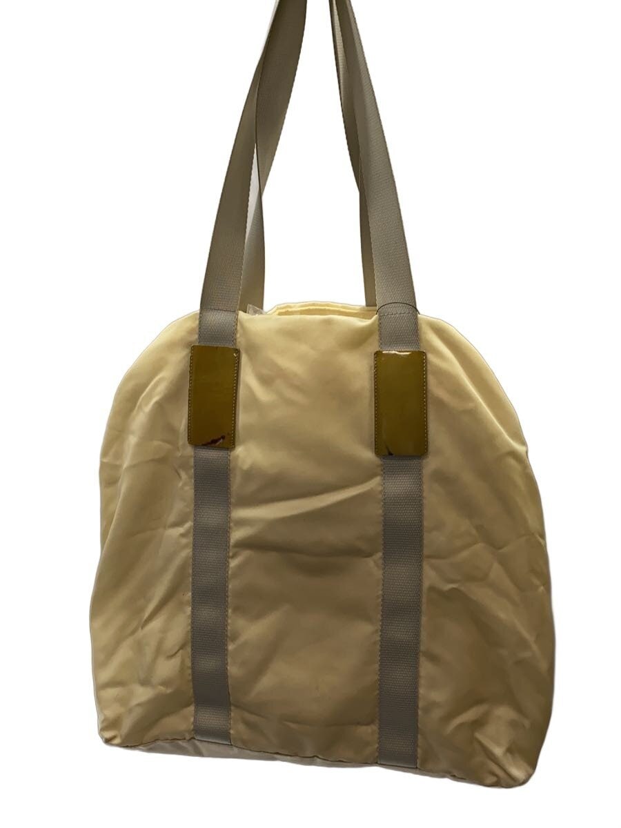 PRADA / トートバッグ/ナイロン/IVO/無地