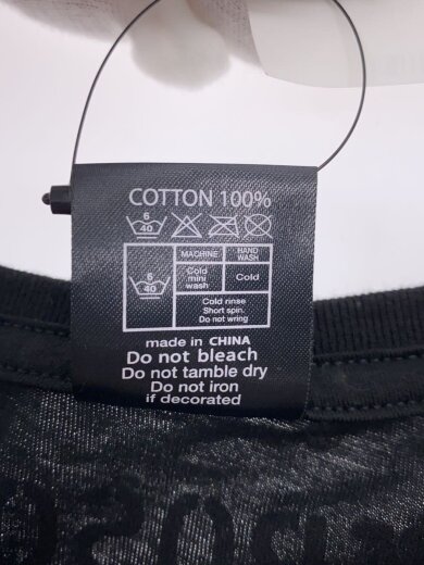 商品画像：Tシャツ/M/コットン/BLK/プリント// 4